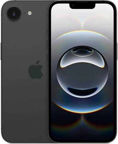 Смартфон Apple iPhone 16e 128 GB Dual SIM (eSIM) чёрный (Black) TB1763