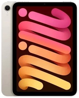 Планшет Apple iPad mini 7 (2024) 256 Гб Wi-Fi "сияющая звезда" (Starlight) TB1319