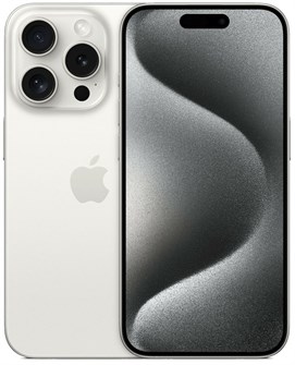 Смартфон Apple iPhone 15 Pro Max 256 GB Dual SIM (eSIM) белый титан (White Titanium) TB1626