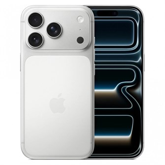 Смартфон Apple iPhone 17 Pro 256 GB Dual SIM (nano SIM + eSIM) серебристый (Silver) TB1814