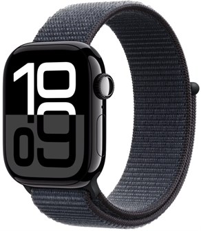 Умные часы Apple Watch Series 10 46 мм Aluminium Case GPS Sport Loop Black TB1973