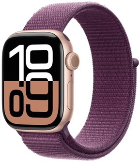 Умные часы Apple Watch Series 10 46 мм Aluminium Case GPS Sport Loop Rose Gold TB1974