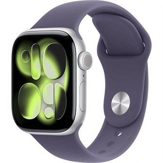 Умные часы Apple Watch Series 11 42 мм M/L 140-245 мм Silver Aluminium Case Purple Fog Sport Band TB1982