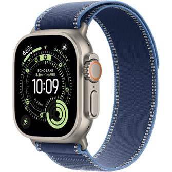 Часы Apple Watch Ultra 3 49 мм Titanium Case with Blue/Bright Blue Trail Loop (S/M) TB2021