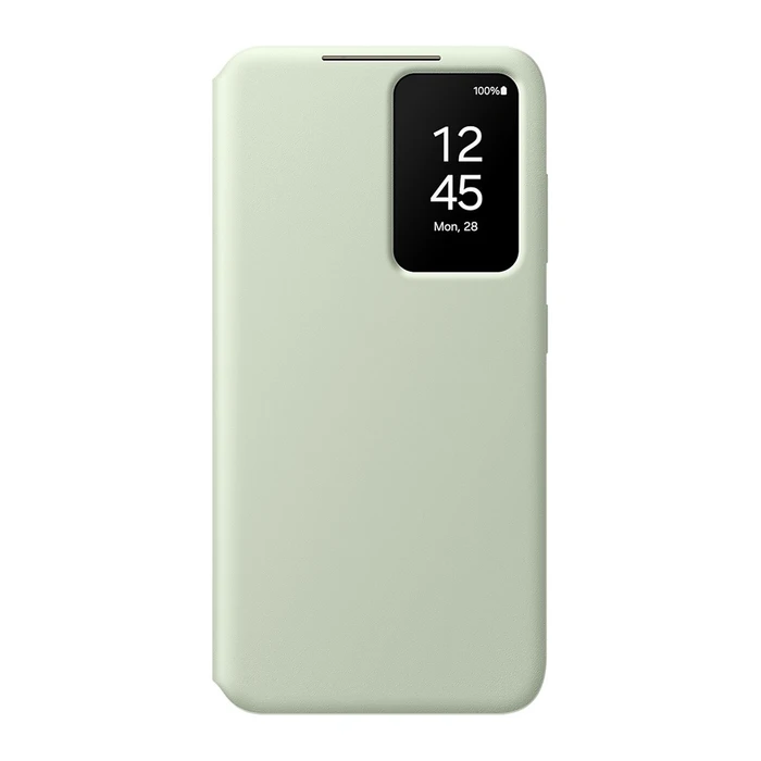 Чехол Samsung Smart View Wallet Case для Galaxy S24 светло-зелёный (Light Green)