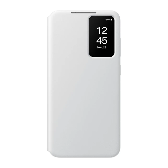 Чехол Samsung Smart View Wallet Case для Galaxy S24 Plus белый (White)