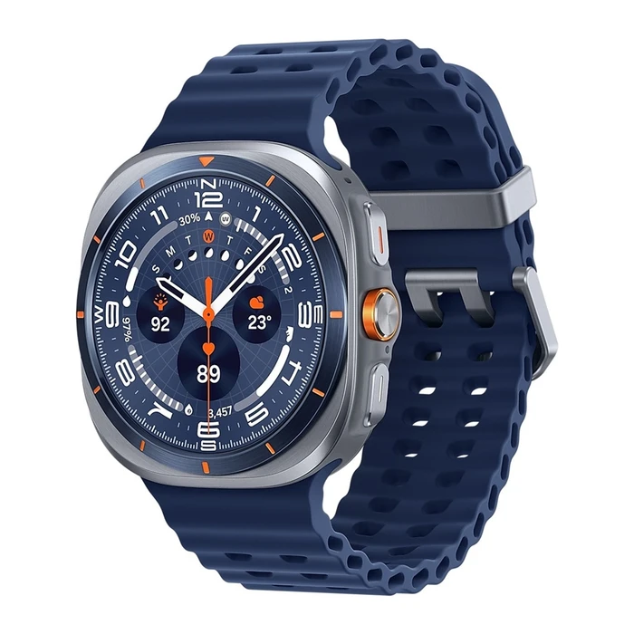 Умные часы Samsung Galaxy Watch Ultra 2025 47 мм LTE синий титан (Titanium Blue)