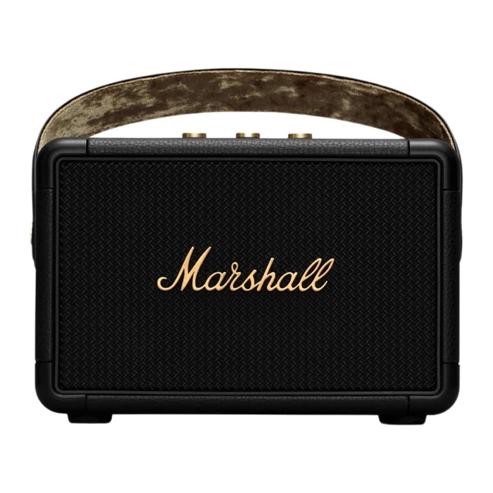 Портативная акустика Marshall Kilburn II чёрный/латунь (Black and Brass)