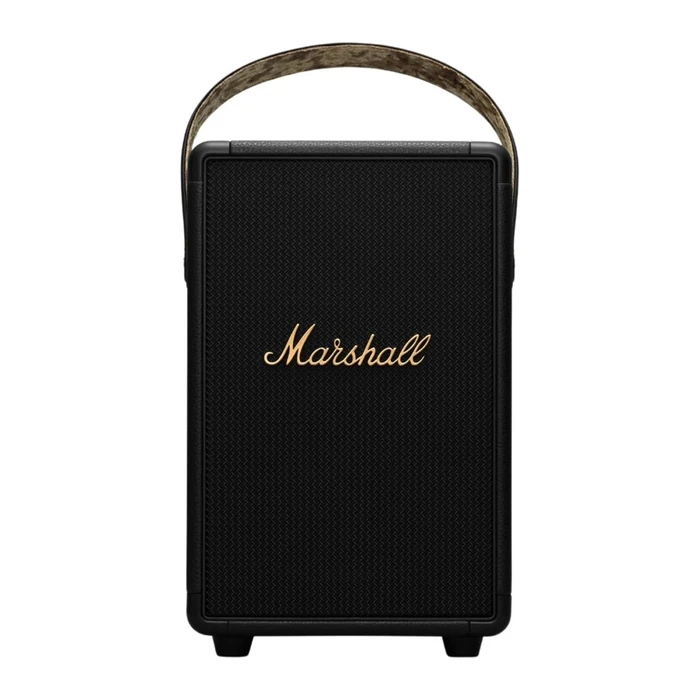 Портативная акустика Marshall Tufton чёрный/латунь (Black and Brass)