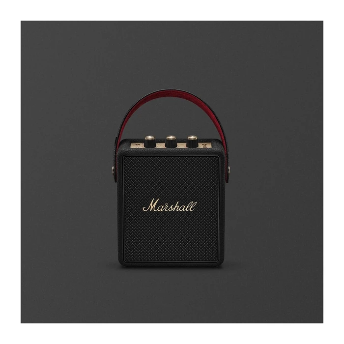 Портативная акустика Marshall Stockwell III чёрный/латунь (Black and Brass)