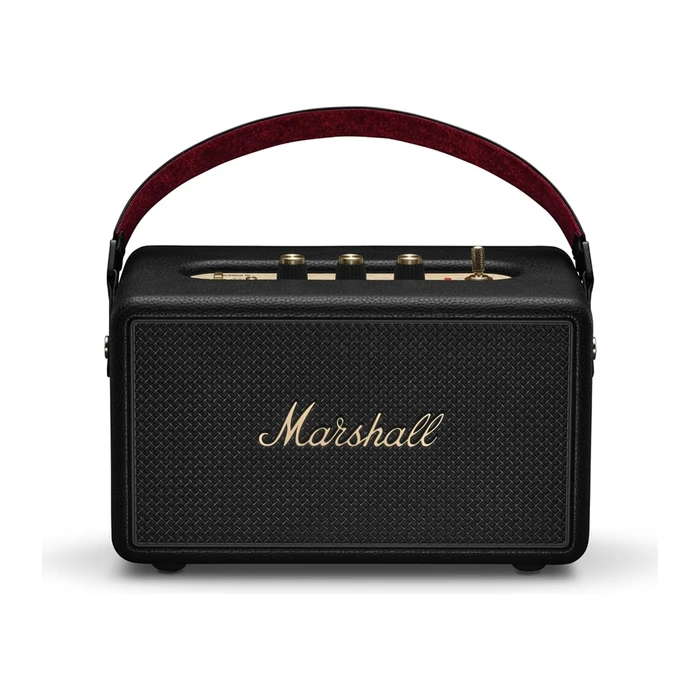 Портативная акустика Marshall Kilburn III чёрный/латунь (Black and Brass)