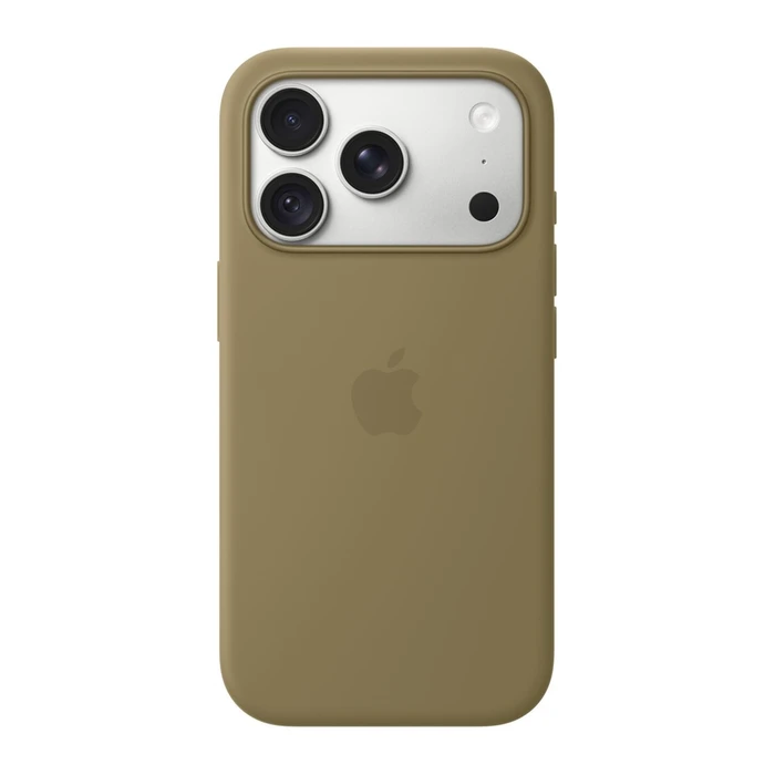 Чехол Apple iPhone 18 Pro Silicone Case with MagSafe (MK8V4) оливковый (Olive)