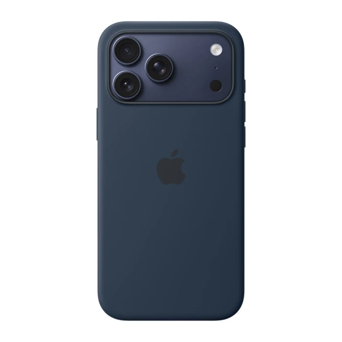Чехол Apple iPhone 17 Pro Max Silicone Case with MagSafe (MGFP4) тёмная ночь (Midnight)