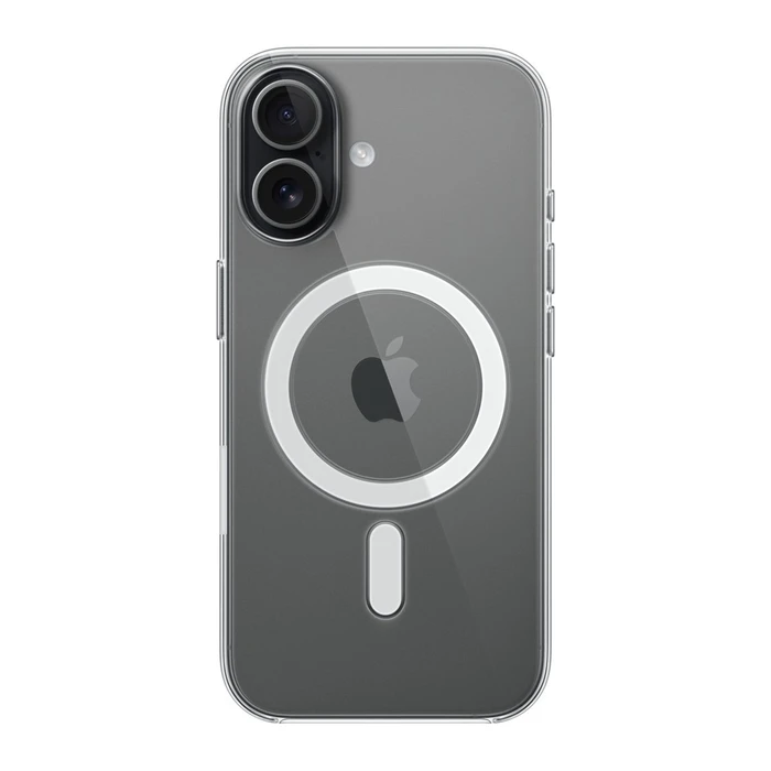 Чехол Apple iPhone 17 Clear Case with MagSafe (MGF24) прозрачный (Clear)