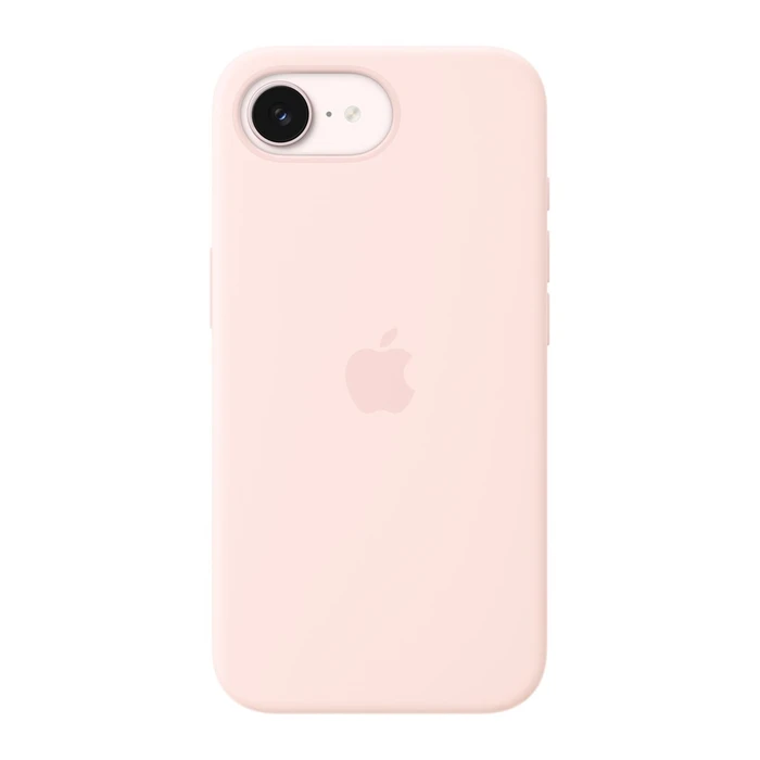 Чехол Apple iPhone 17e Silicone Case with MagSafe (MHWJ4) нежно-розовый (Soft Pink)