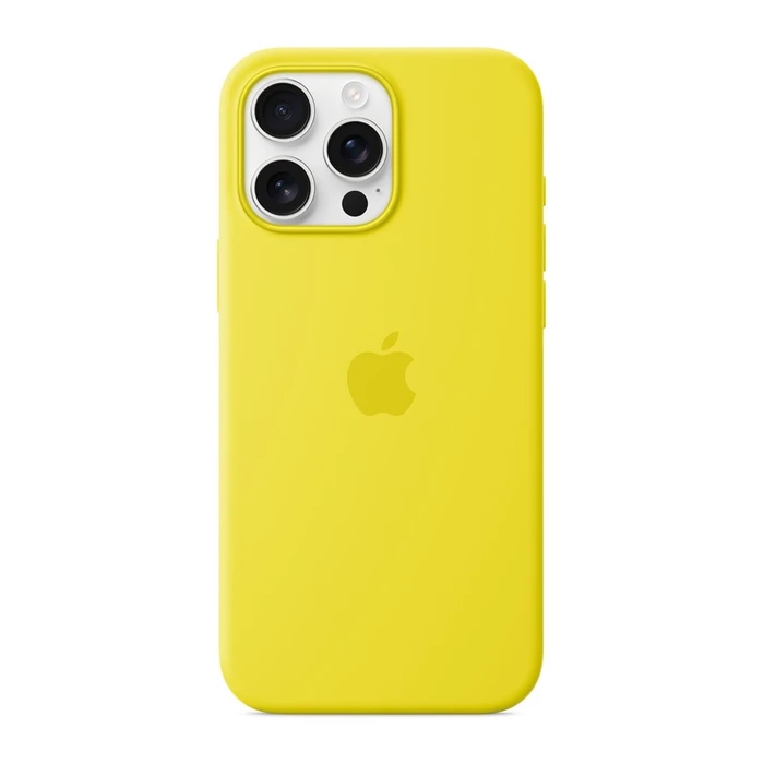 Чехол Apple iPhone 16 Pro Max Silicone Case with MagSafe (MA7U4) карамболь (Star Fruit)