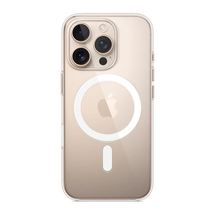 Чехол Apple iPhone 16 Pro Clear Case with MagSafe (MA7E4) прозрачный (Clear)