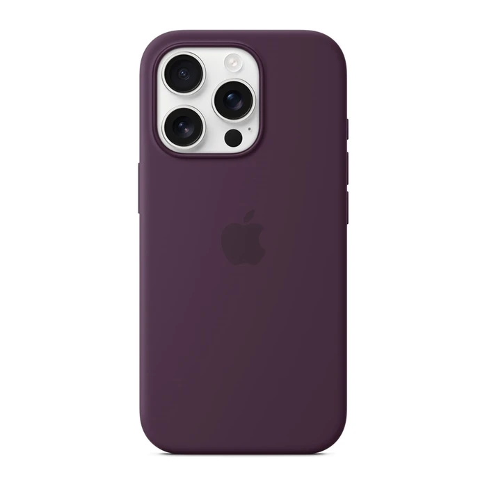 Чехол Apple iPhone 16 Pro Silicone Case with MagSafe (MYYM3) сливовый (Plum)