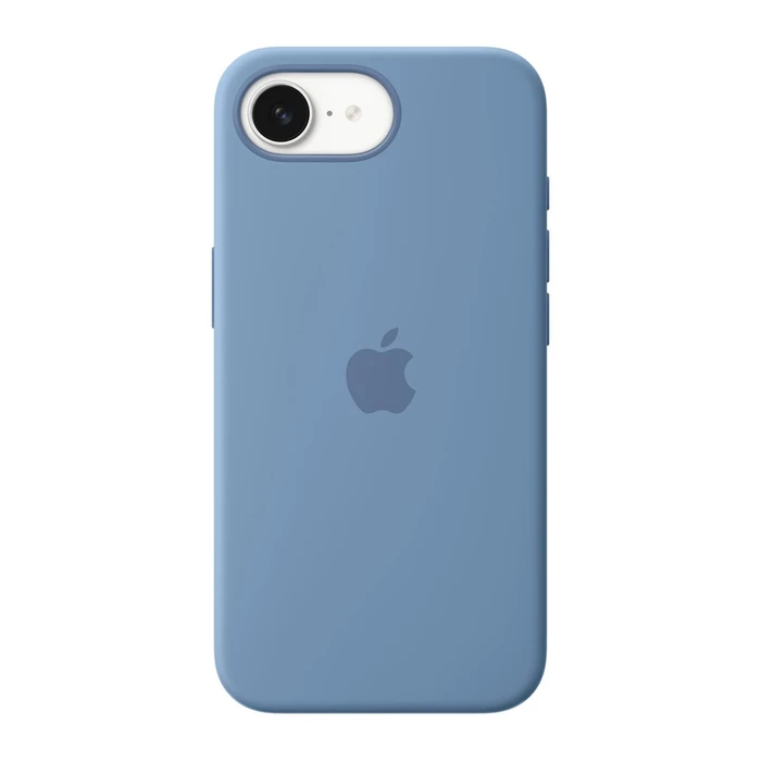 Чехол Apple iPhone 16e Silicone Case (MD3Q4) зимний голубой (Winter Blue)