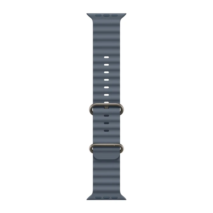 Ремешок Apple Watch Ocean Band 49 мм (MGCC4) тёмно-синий (Anchor Blue), натуральная фурнитура