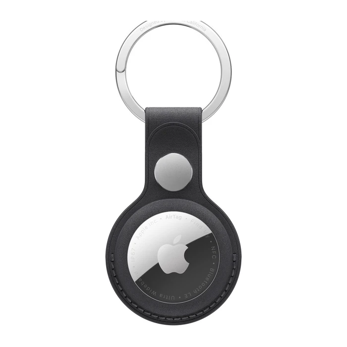 Брелок Apple FineWoven Key Ring для AirTag (MA7G4) чёрный (Black)