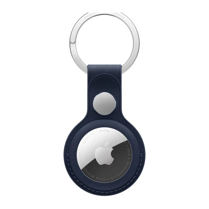 Брелок Apple FineWoven Key Ring для AirTag (MA7H4) глубокий синий (Deep Blue)