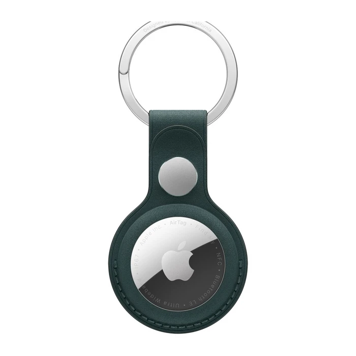 Брелок Apple FineWoven Key Ring для AirTag (MA7J4) тёмно-зелёный (Dark Green)