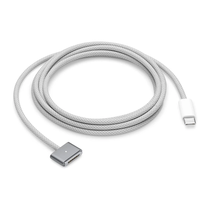 Кабель Apple USB-C/MagSafe 3 (2 м) (MW623) серый космос (Space Gray)