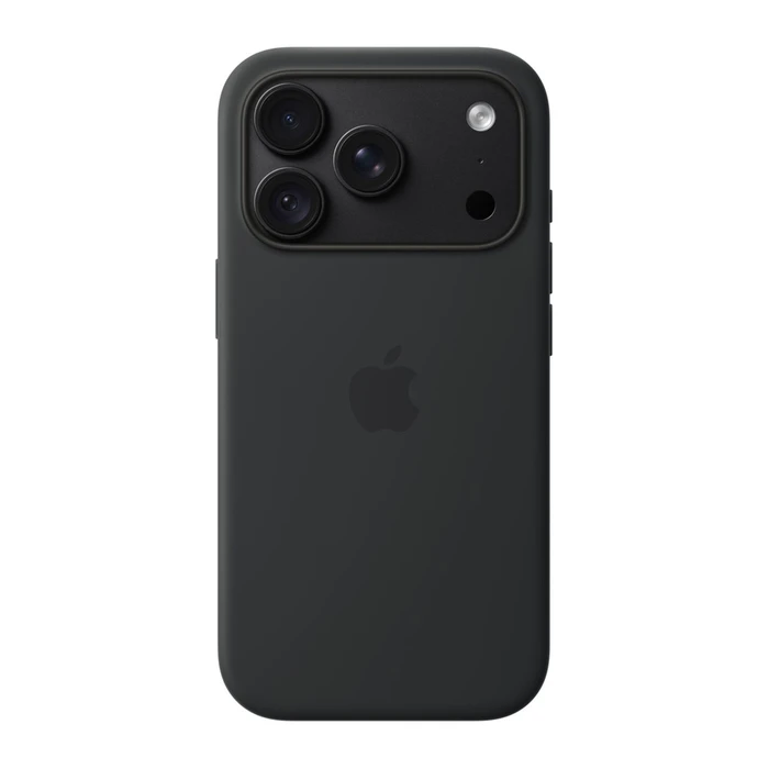 Чехол Apple iPhone 18 Pro Silicone Case with MagSafe (MK8Y4) чёрный (Black)