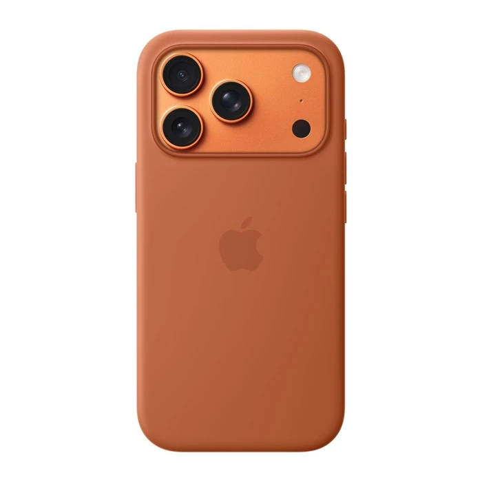 Чехол Apple iPhone 17 Pro Silicone Case with MagSafe (MGFJ4) терракотовый (Terra Cotta)