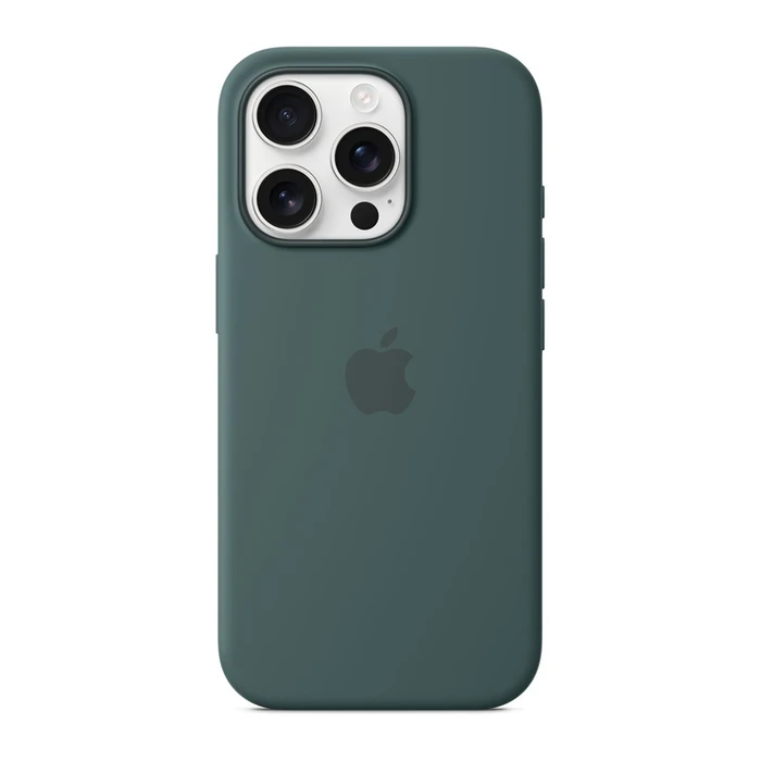 Чехол Apple iPhone 16 Pro Silicone Case with MagSafe (MYYR3) озёрно-зелёный (Lake Green)