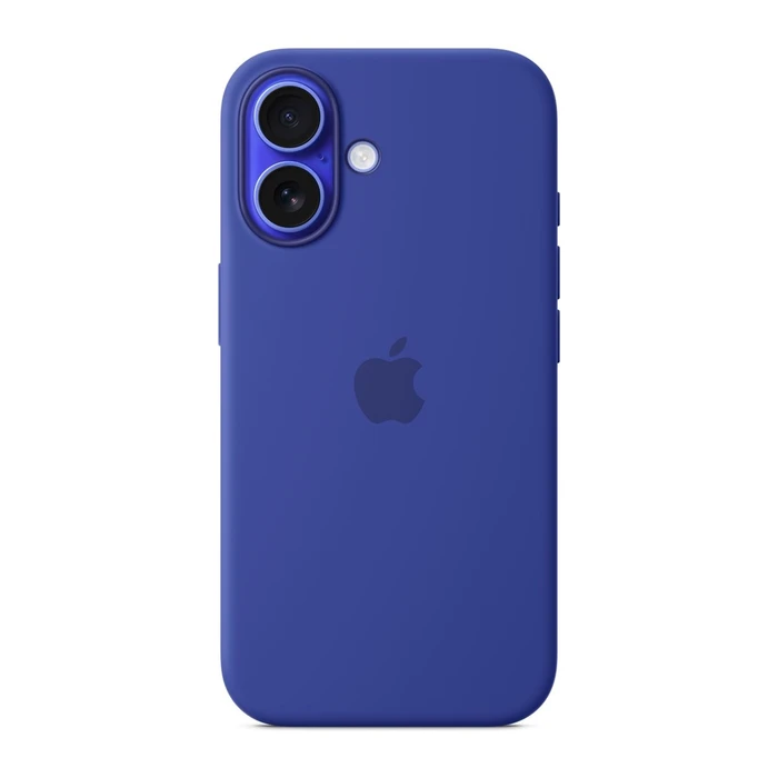 Чехол Apple iPhone 16 Silicone Case with MagSafe (MYY63) ультрамарин (Ultramarine)