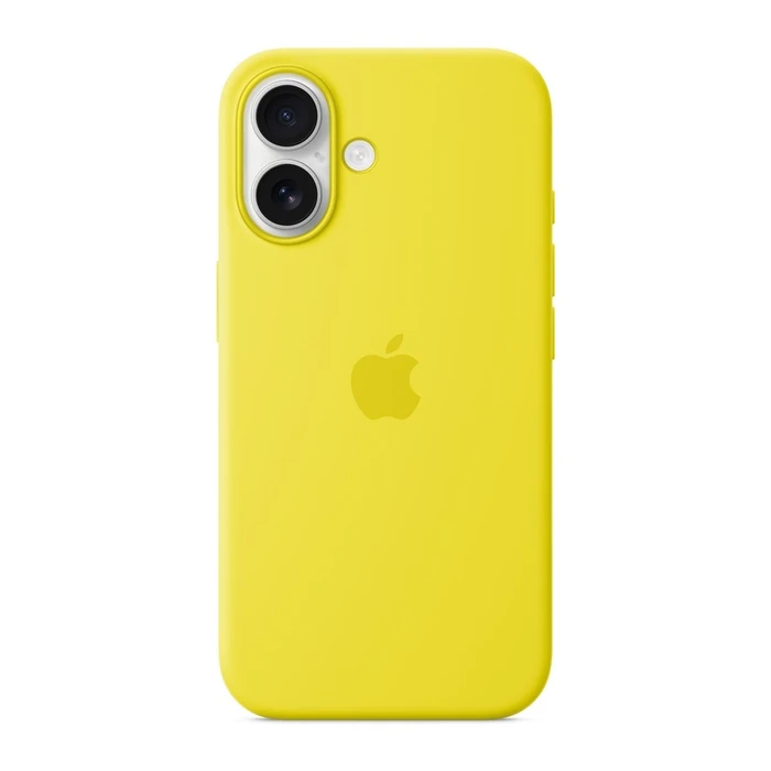 Чехол Apple iPhone 16 Silicone Case with MagSafe (MYY73) карамболь (Star Fruit)