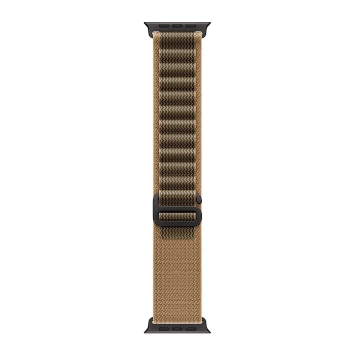 Ремешок Apple Watch Alpine Loop 49 мм M (MKF44) пустынный (Desert), чёрная фурнитура