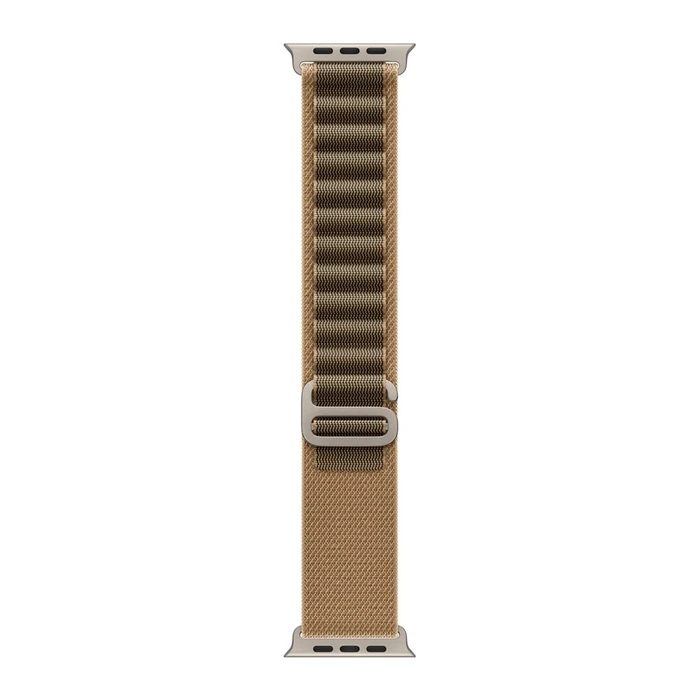 Ремешок Apple Watch Alpine Loop 49 мм M (MK7H4) пустынный (Desert), натуральная фурнитура