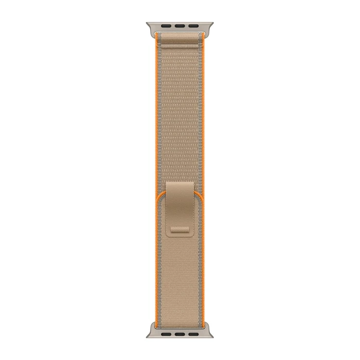 Ремешок Apple Watch Trail Loop 49 мм M/L (MK8N4) песочный (Sand), натуральная фурнитура