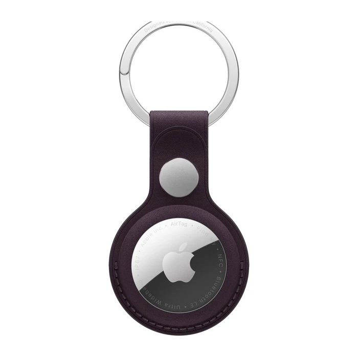 Брелок Apple FineWoven Key Ring для AirTag (MA7K4) ежевичный (Blackberry)