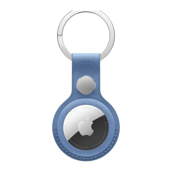 Брелок Apple FineWoven Key Ring для AirTag (MKG14) васильковый (Wildflower Blue)