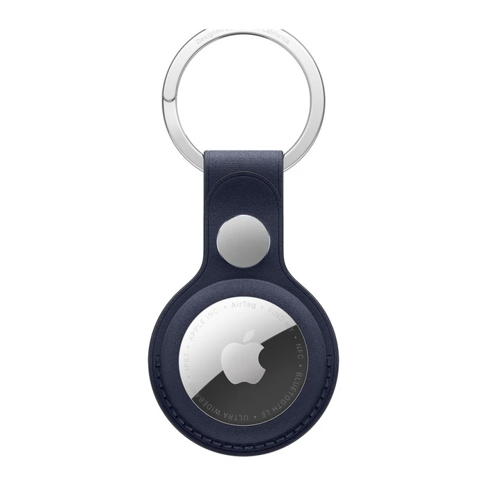 Брелок Apple FineWoven Key Ring для AirTag (MKG34) тёмно-синий (Navy)