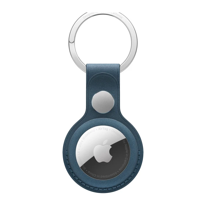 Брелок Apple FineWoven Key Ring для AirTag (MT2K3) тихоокеанский синий (Pacific Blue)