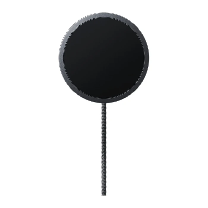Беспроводное зарядное устройство Samsung Magnet Wireless Charger Qi2 25W чёрный (Dark Gray)