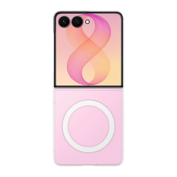 Чехол Samsung Clear Magnet Case для Galaxy Z Flip 8 прозрачный (Clear)