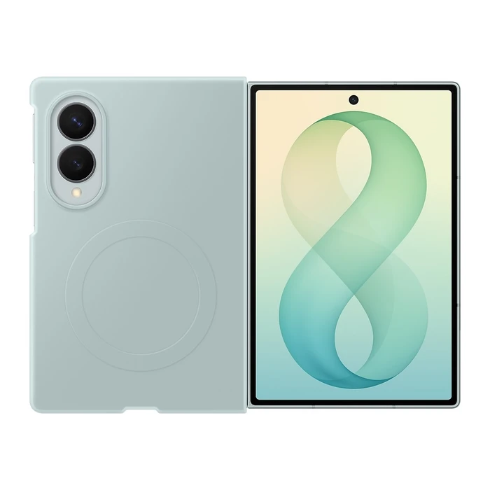 Чехол Samsung Silicone Magnet Case для Galaxy Z Fold 8 фисташковый (Pistachio)