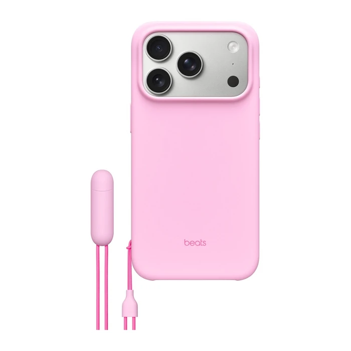 Чехол Beats Kickstand MagSafe для Apple iPhone 17 Pro розовый (Pebble Pink)
