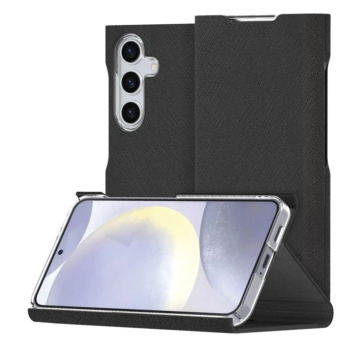 Чехол Samsung Araree Bonnet Stand для Galaxy S24 чёрный (Black)