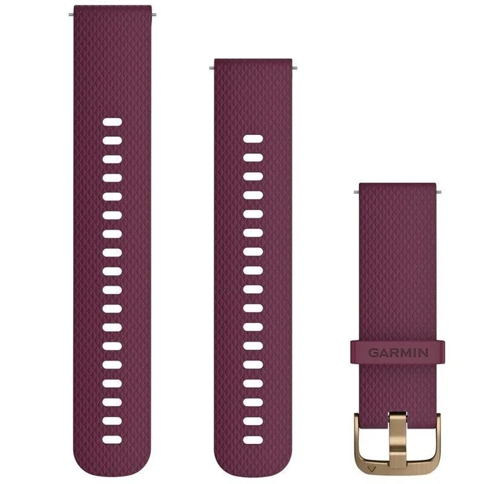 Ремешок Garmin Quick Release 20 мм Berry/Light Gold Hardware