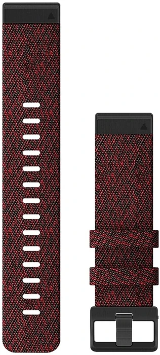 Ремешок Garmin QuickFit 22 мм Heathered Red Nylon