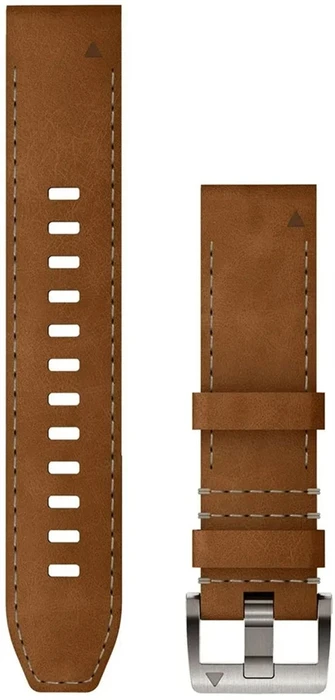 Ремешок Garmin QuickFit 22 мм MARQ Leather and FKM Rubber Hybrid Strap Brown/Black