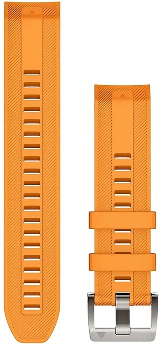 Ремешок Garmin QuickFit 22 мм Silicone MARQ Gen 2 Rubber Strap Spark Orange