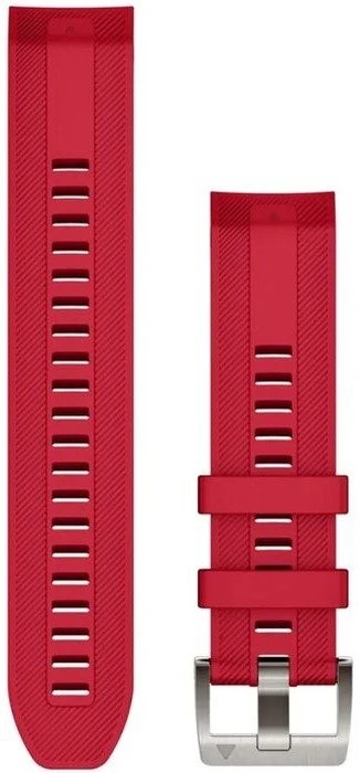Ремешок Garmin QuickFit 22 мм Silicone MARQ Rubber Strap Plasma Red